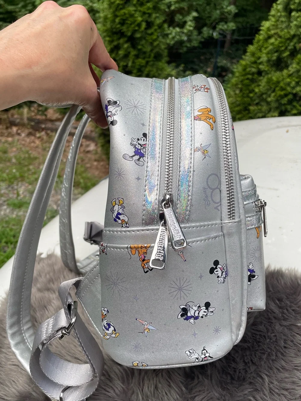 New Loungefly Disney 100th Anniversary Mickey Mouse And Friends Backpack